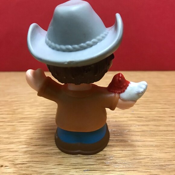 2016 Fisher Price Little People FARMER JED Caring For Animals Farm 3" - Picture 3 of 8